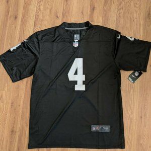 Derek Carr Las Vegas Black Vapor jersey